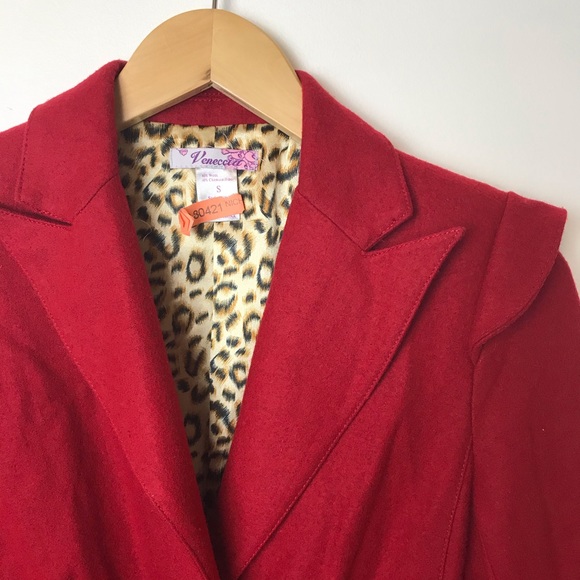 Veneccia Wool Pea Coat - Picture 3 of 4